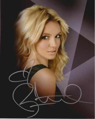 Britney Spears Autographed Signed 8x10 (u2) Photo Reprint
