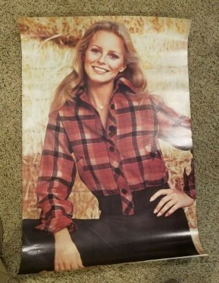 Cheryl Ladd In Flannel Shirt Poster (rare)