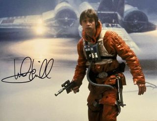 Mark Hamill Autographed Signed 8x10 Photo (star Wars) Reprint