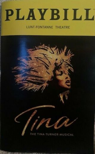 Tina: The Tina Turner Musical,  Opening Night,  Broadway Playbill
