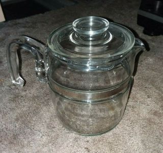 Vintage Pyrex Glass Percolator Coffee Pot 9 Cup Maker 7759 Replacement Only