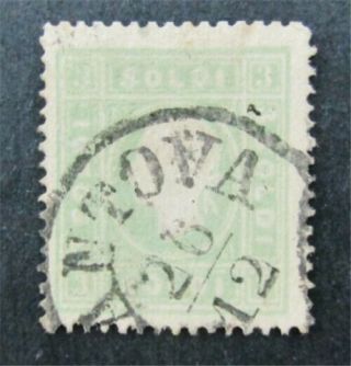 Nystamps Austrian Offices Abroad Lombardy Venetia Stamp 9 $140