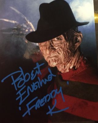 A Nightmare On Elm Street Robert Englund 8x10 Photo Freddy K