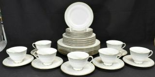 Royal Doulton Berkshire Tc1021 Place Settings Plates Cups Saucers - 38 Piece Set