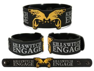 Killswitch Engage Wristband Rubber Bracelet
