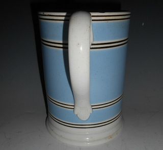 Antique Mochaware Mocha Softpaste Large Mug Blue 1815 3
