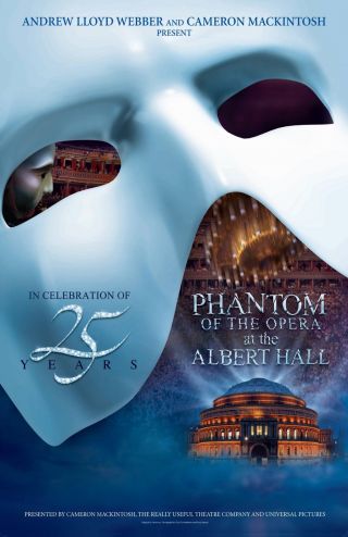 The Phantom Of The Opera Poster - 11 X 17 Inches - 25th Anniversary Concert