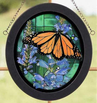 Monarch Butterfly Stained Glass Art By Scot Storm