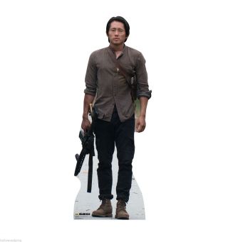 The Walking Dead Glenn Rhee Lifesize Cardboard Standup Standee Cutout Poster