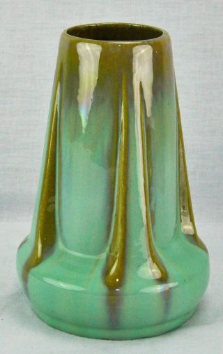 Antique Arts & Crafts Era FULPER BUTTRESS Vase 8 ½” tall.  1916 - 1 (BI MK/181126) 2