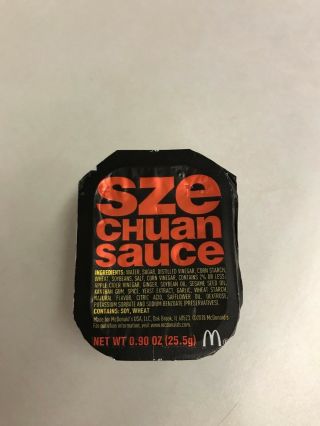 2018 Mcdonalds Szechuan Sauce Rick And Morty Limited Edition 1x Pack