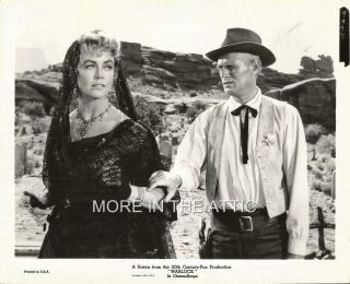 Dorothy Malone Richard Widmark Orig Warlock Western Film Still