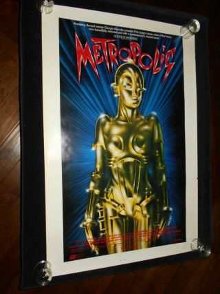 Metropolis Silent Sci Fi Fritz Lang R84 Rolled One Sheet Poster