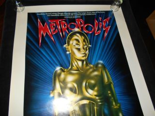 Metropolis Silent Sci Fi Fritz Lang R84 Rolled One Sheet Poster 2
