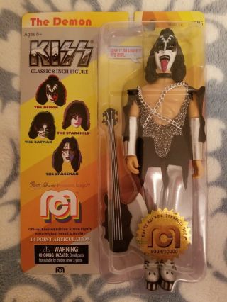 Mego KISS Gene Simmons and Paul Stanley 8 