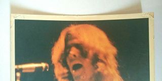 Ultra Rare Glenn Frey From The Eagles Concert 8x10 Photo Early 1970 