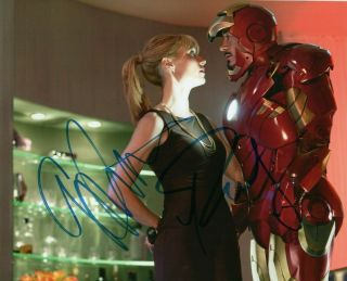 Robert Downey Jr / Paltrow Autographed Signed 8x10 Photo (iron Man) Reprint
