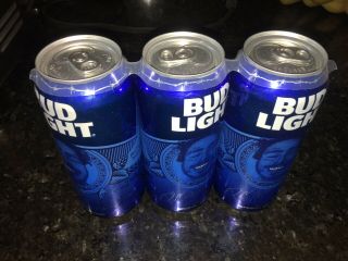Post Malone Limited Edition Bud Light 3 Pack Cans - Chicago Concert “empty”