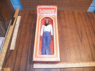 Vintage Mego Corp " Sonny Bono " Celebrity Doll With Box