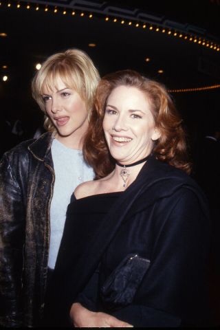 Melissa Gilbert With Katie Wagner Candid 35mm Transparency Slide