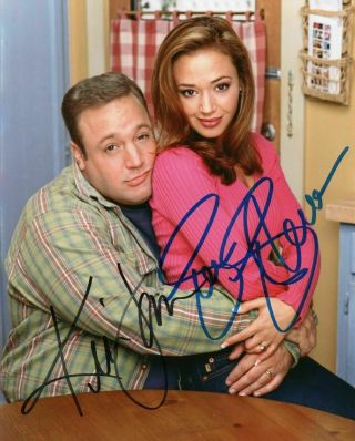 Kevin James / Leah Remini Autographed Signed 8x10 Photo (king Of Queens) Reprint