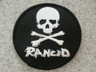 Rancid Iron On Embroidered Patch