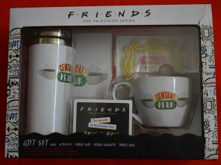 Friends Tv Show Series Gift Set: Travel & Coffee Mugs,  Trivia Game,  Magnets,