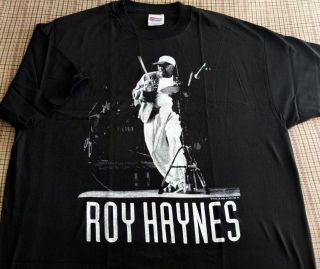 Vintage Jazz T - Shirt - Roy Haynes - J.  B.  Millot - 1995 Gear Inc Black Xl Orig