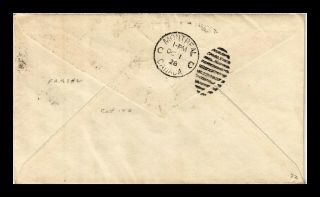 DR JIM STAMPS US ALBANY YORK FAM 1 FIRST FLIGHT AIR MAIL COVER MONTREAL 2