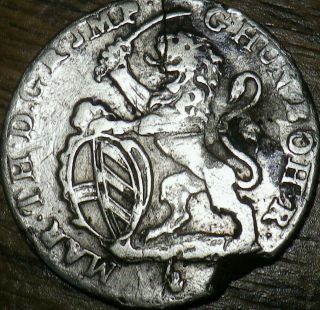 1750 Austria Netherlands Silver 1 Escalin - Awesome Coin - Look