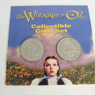 The Wizard Of Oz Collectible Coin Set Warner Bros W/tags (1999)