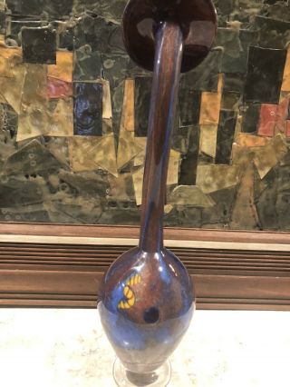 Contemporary Art Glass Vase Signed Garcia 3