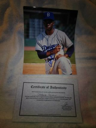 Chadwick Boseman Signed Autographed 8x10 Photo 42 Jackie Robinson Dodgers