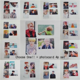 Seventeen 2nd Teen,  Age Selected Official 4 Version Photocard Set K - Pop