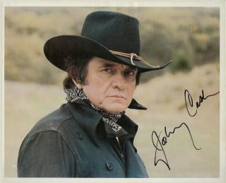 Johnny Cash Autographed Signed 8x10 Photo Reprint