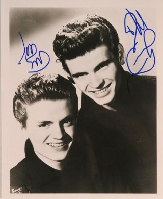 The Everly Brothers Autographed Signed 8x10 Photo Reprint