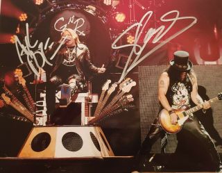 Axel Rose / Slash Autographed Signed 8x10 (guns N Roses) Photo Reprint