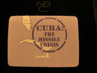 Cuban Missile Crisis Rare 1962 Nbc Tv News Special Promo Transparency