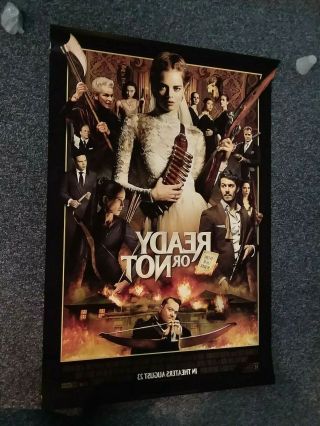 Samara Weaving - Ready Or Not - Awesome movie poster 27x40 double sided 2