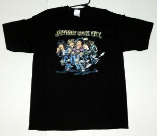 Kiss Band Detroit Rock City Movie 2sided Promo Black T - Shirt Xl 1999 Unworn Gene