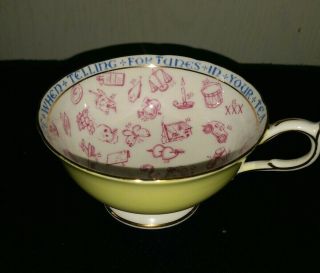 Paragon Fortune Telling Tea Cup - Teacup Only Pink,  Blue