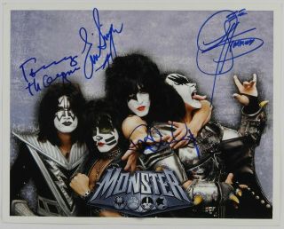 Stanley Gene Simmons Autographed Signed 8x10 Photo (kiss) Reprint