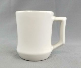 Frankoma Pottery C5 Off - White Terra Cotta Stoneware Coffee Mug / Tea Cup - Usa