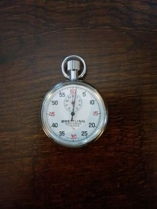 Vintage Breitling Wakmann 1/5 Stopwatch Swiss Made