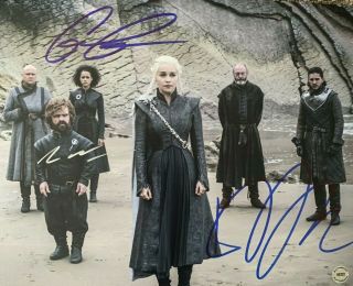 Game Of Thrones Cast Signed 8x10 Photo Reprint Emilia Dinklage Kit Harrington S