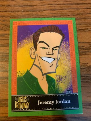 The Lights Of Broadway Cards Jeremy Jordan (reissue) Autumn 2018