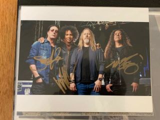 Alice In Chains Mike Inez Sean Kinney William Duvall Signed Photo 8x10 2019