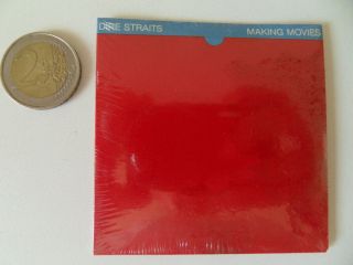 Vintage Chu Bops Mini Bubble Gum Record Album Dire Straits " Making Moves "