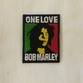 Bob Marley One Love Rasta Patch