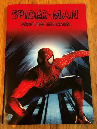 Spider - Man Turn Off The Dark,  Commemorative Book,  Broadway Show,  2011